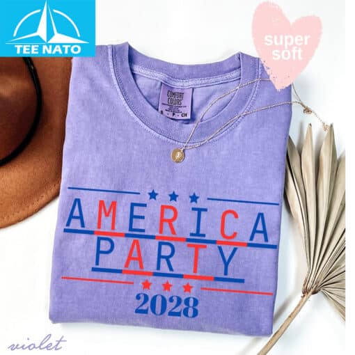 America Party 2028 Shirt - Image 4