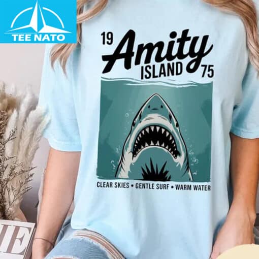 Amity Island 1975 Shirt - Image 3