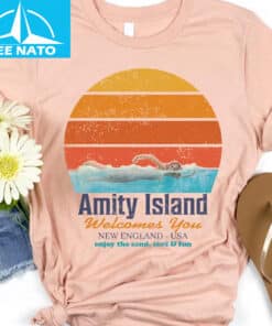 Amity Island Shirt 70s Retro Movies2