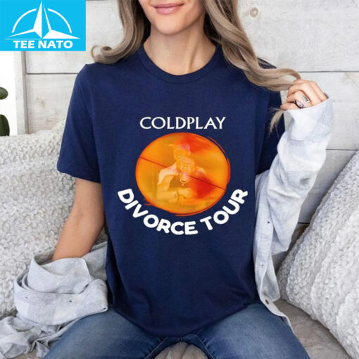 Andy Byron And Kristin Cabot Coldplay Divorce Tour Shirt - Image 3