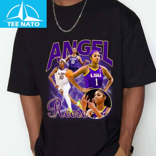 Angel Reese LSU Basketball Shirt - Image 2