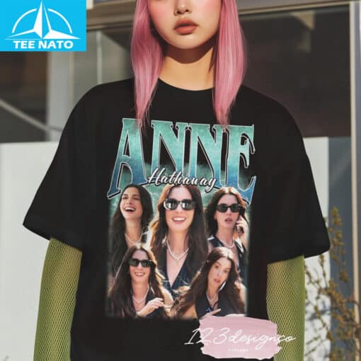 Anne Hathaway Andy Sachs Vintage Shirt - Image 3