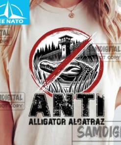 Anti-Alligator Alcatraz Prison Island Shirt
