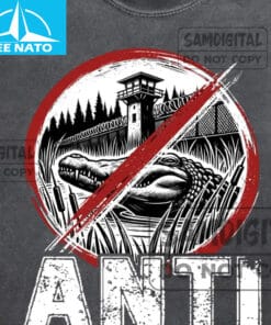 Anti Alligator Alcatraz Prison Island Shirt2
