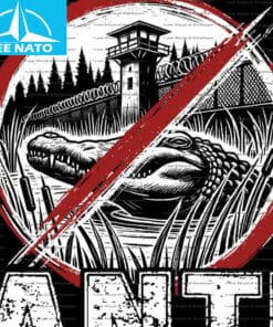 Anti Alligator Alcatraz Prison Island Shirt3