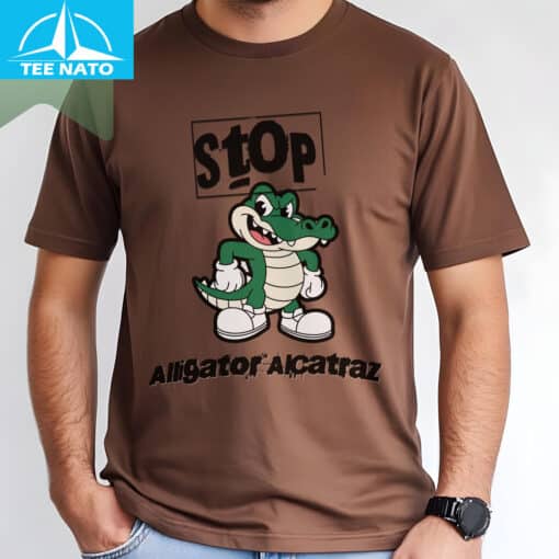 Anti Alligator Alcatraz Shirt 05 - Image 3
