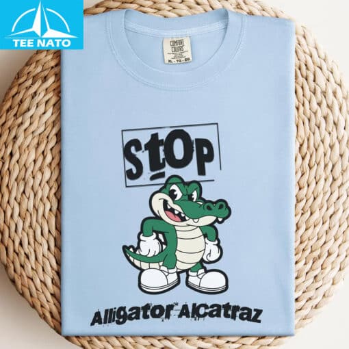 Anti Alligator Alcatraz Shirt 05 - Image 4