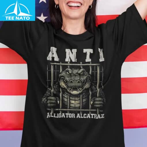 Anti Alligator Alcatraz Shirt 06 - Image 3