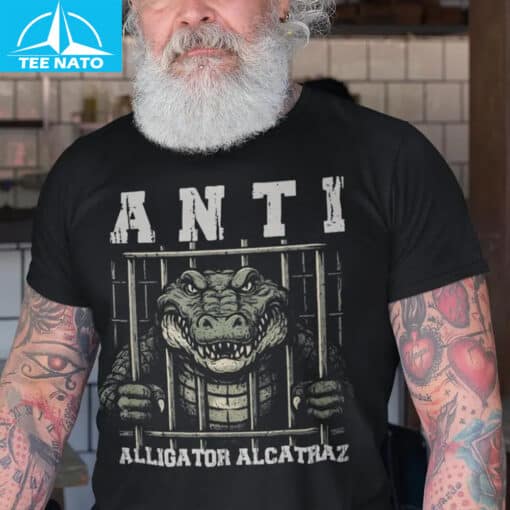 Anti Alligator Alcatraz Shirt 06 - Image 4