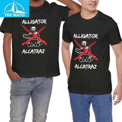 Anti Alligator Alcatraz Shirt 07 - Image 4