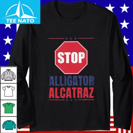 Anti Alligator Alcatraz Shirt 08 - Image 3
