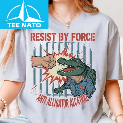 Anti Alligator Alcatraz Shirt 09 - Image 2