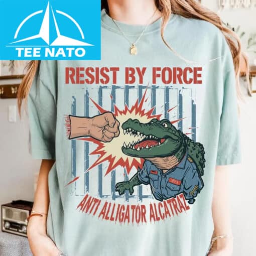 Anti Alligator Alcatraz Shirt 09 - Image 3