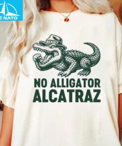 Anti Alligator Alcatraz T Shirt 012
