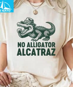 Anti Alligator Alcatraz T Shirt 013