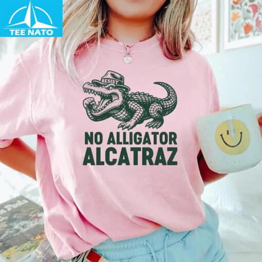 Anti Alligator Alcatraz T-Shirt 01 - Image 5