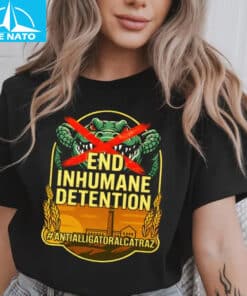 Anti Alligator Alcatraz T Shirt 022