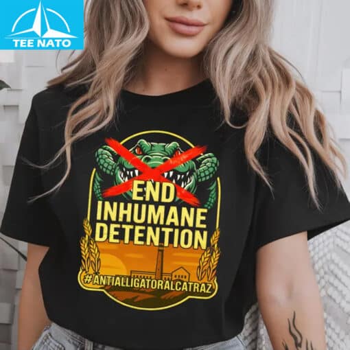 Anti Alligator Alcatraz T-Shirt 02 - Image 3