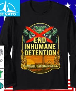 Anti Alligator Alcatraz T Shirt 023