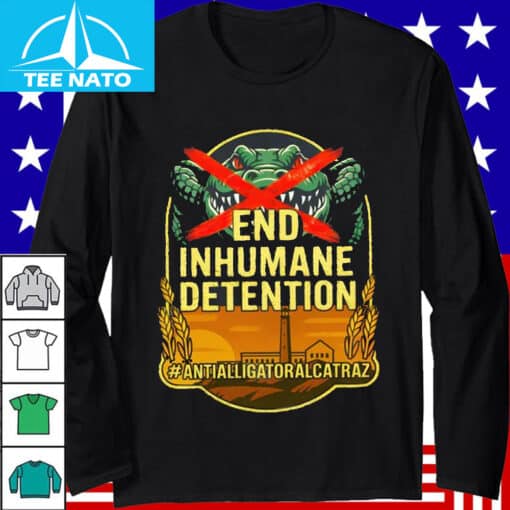 Anti Alligator Alcatraz T-Shirt 02 - Image 4