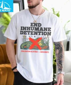 Anti Alligator Alcatraz T Shirt2