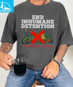 Anti Alligator Alcatraz T Shirt3