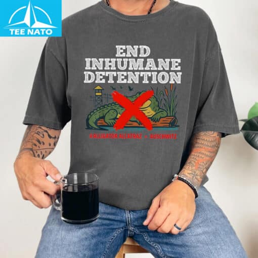 Anti Alligator Alcatraz T-Shirt - Image 4