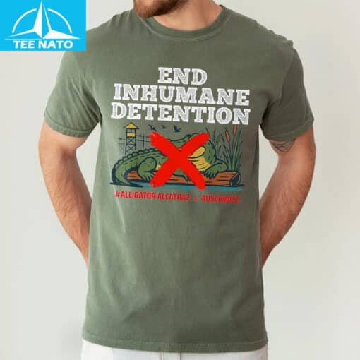 Anti Alligator Alcatraz T-Shirt - Image 5