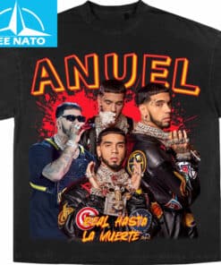 Anuel AA Real Hasta La Muerte Vintage Style Shirt1