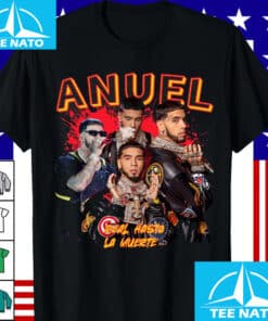 Anuel AA Real Hasta La Muerte Vintage Style Shirt3