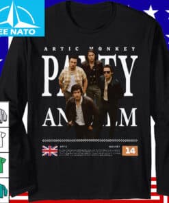 Arctic Monkeys Party Album Art Graphic Shirt2