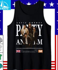Arctic Monkeys Party Album Art Graphic Shirt4