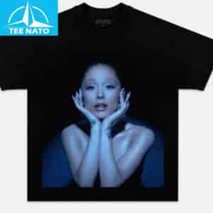 Ariana Grande Blue Lighting Portrait Shirt
