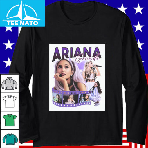 Ariana Grande Singer Photo Collage Shirt - Image 4