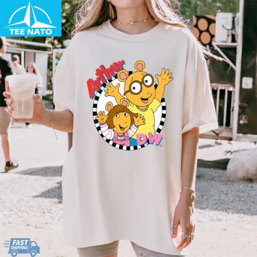 Arthur and DW PBS Kids TV Show Shirt - Image 3