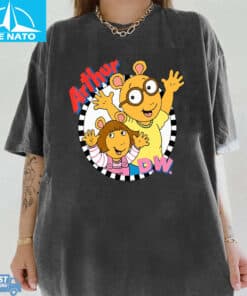 Arthur and DW PBS Kids TV Show Shirt4