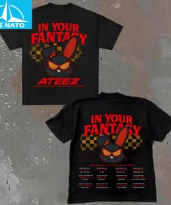Ateez World Tour 2025 in US Shirt2