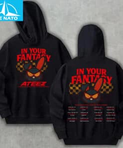 Ateez World Tour 2025 in US Shirt3