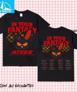 Ateez World Tour 2025 in US Shirt4