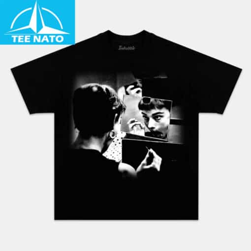 Audrey Hepburn Mirror Reflection Classic Actress Shirt