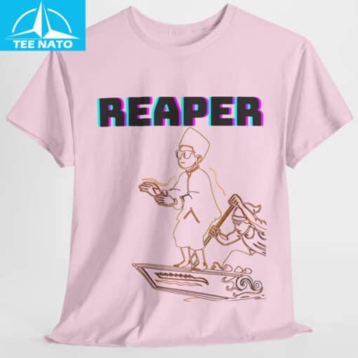 Aura Farming Indonesian Boat Racing Kid Meme Shirt - Image 4