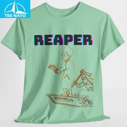 Aura Farming Indonesian Boat Racing Kid Meme Shirt - Image 5