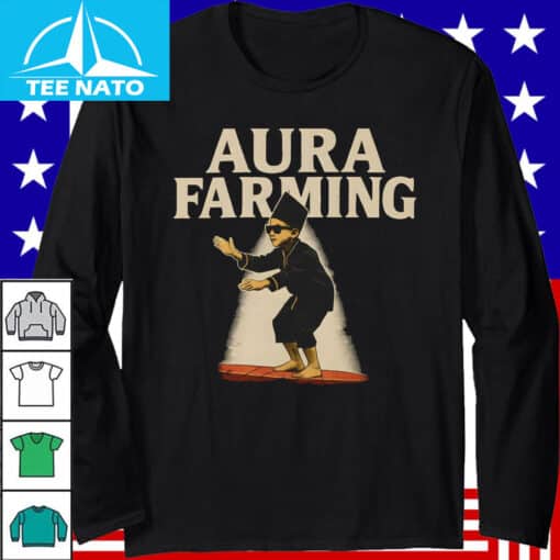 Aura Farming Indonesian Kid Boat Racing Viral Funny Meme Shirt - Image 5