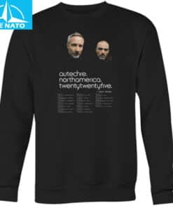 Autechre Live World Tour On North America 2025 Shirt2