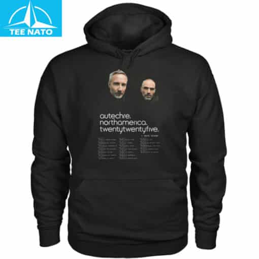 Autechre Live World Tour On North America 2025 Shirt - Image 4