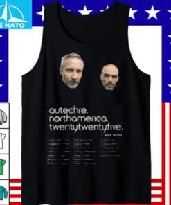 Autechre Live World Tour On North America 2025 Shirt4