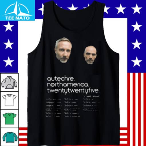 Autechre Live World Tour On North America 2025 Shirt - Image 5