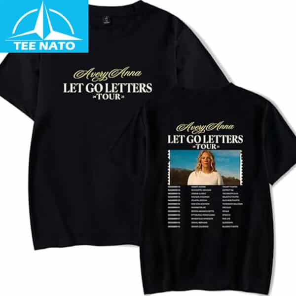 Avery Anna Let Go Letters Tour T-Shirt