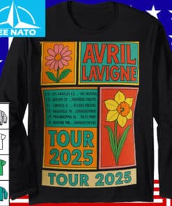 Avril Lavigne Tour 2025 Shirt1
