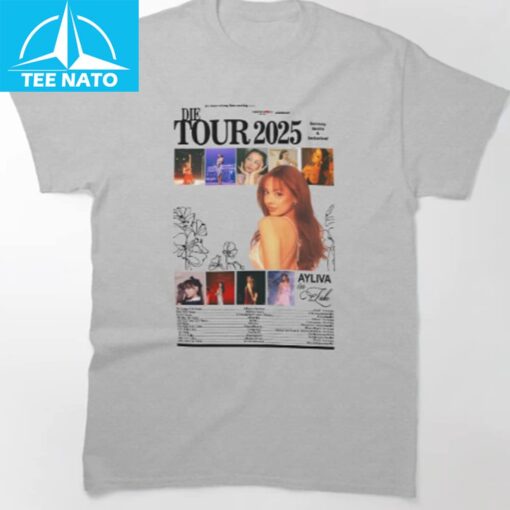Ayliva Die Tour 2025 Concert Shirt - Image 2